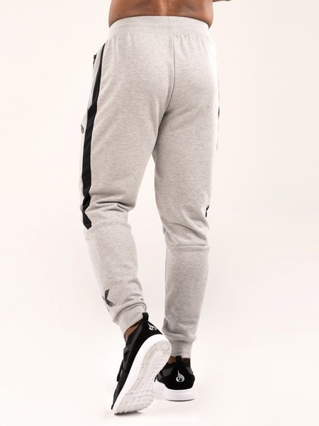 Divatos férfi sportnadrág két színben, rátéttel