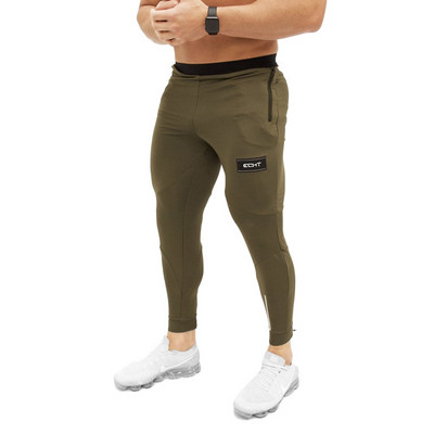 Pantaloni sport si casual barbatesti in doua culori cu emblema