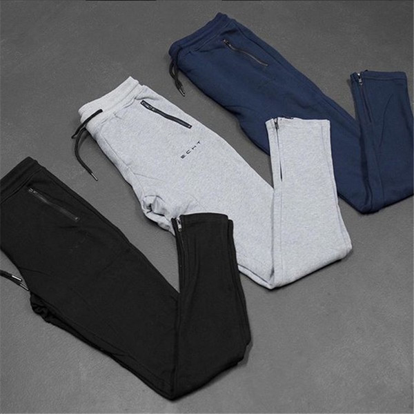 Изчистен мъжки спортен панталон в три цвята
