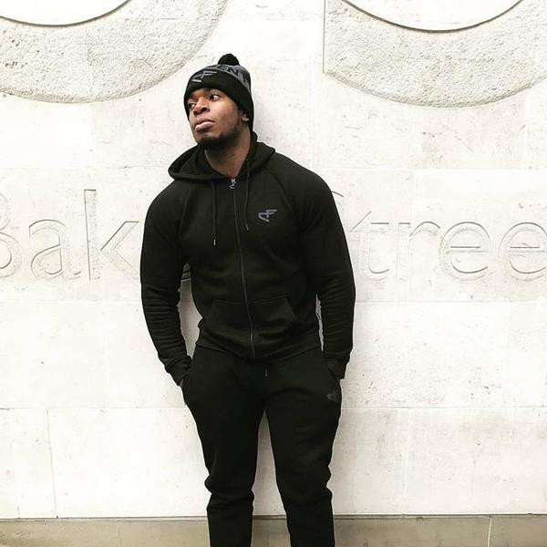 Sport és alkalmi férfi nadrág három színben nyakkendővel és zsebbel