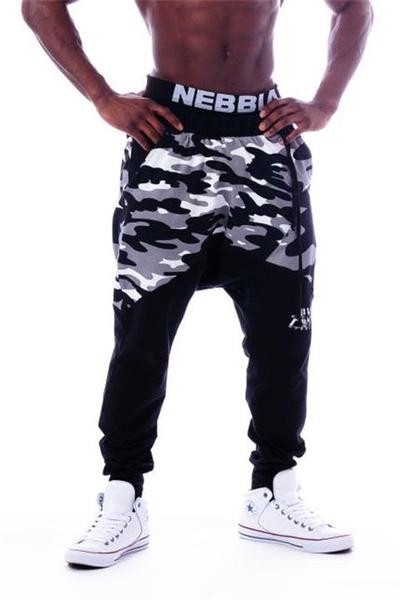 Μοντέρνα ανδρικά αθλητικά παντελόνια σε δύο χρώματα τσέπης