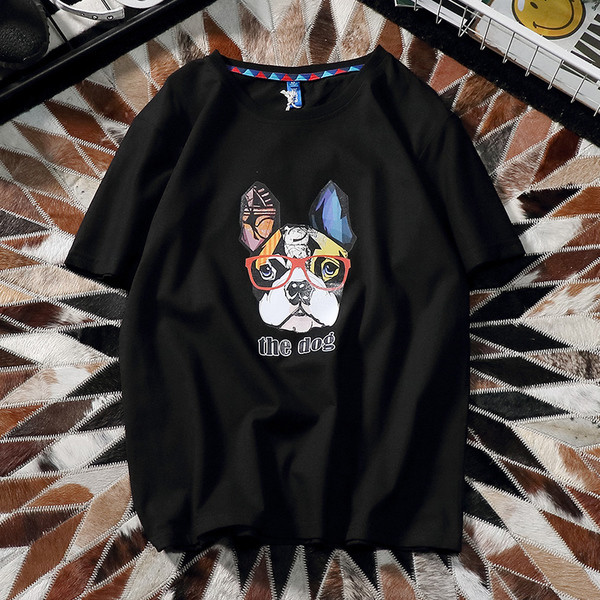 Alkalmi férfi póló rátéttel - három színben