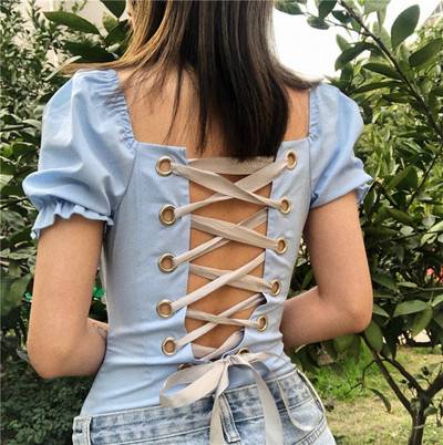 Μοντέρνο γυναικέιο κορμάκι σε δύο χρώματα