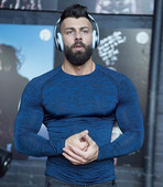 Καθημερινή  αθλητική ανδρική μπλούζα  σε δύο χρώματα