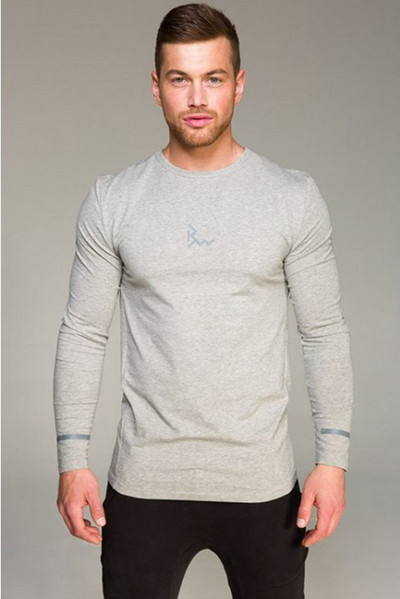 Egyszerű férfi blúz, hosszú ujjal, két színben