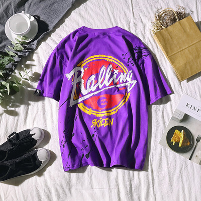 Férfi póló négy színben felirattal