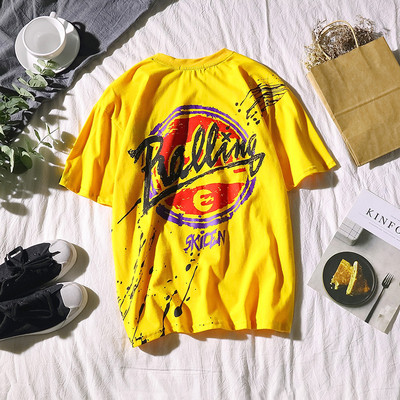 Férfi póló négy színben felirattal