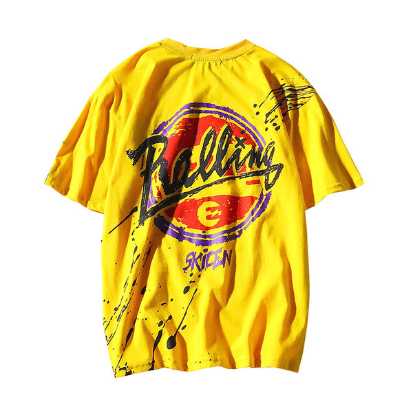 Férfi póló négy színben felirattal