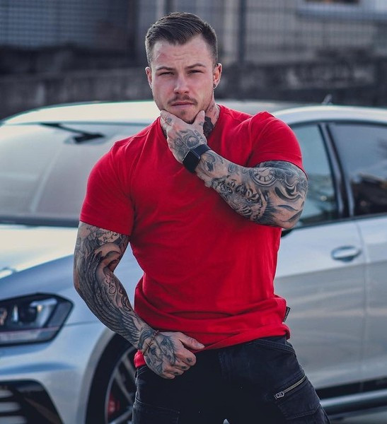 Alkalmi férfi sima póló több színben