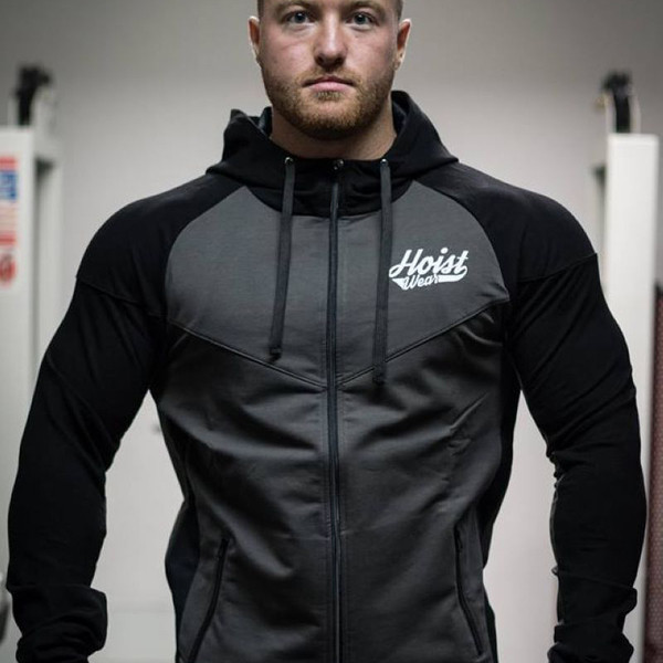 Férfi sportpulóver különböző színekben felirattal