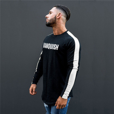 Férfi modern blúz több színben felirattal