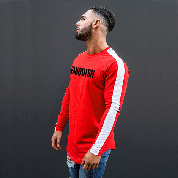 Férfi modern blúz több színben felirattal