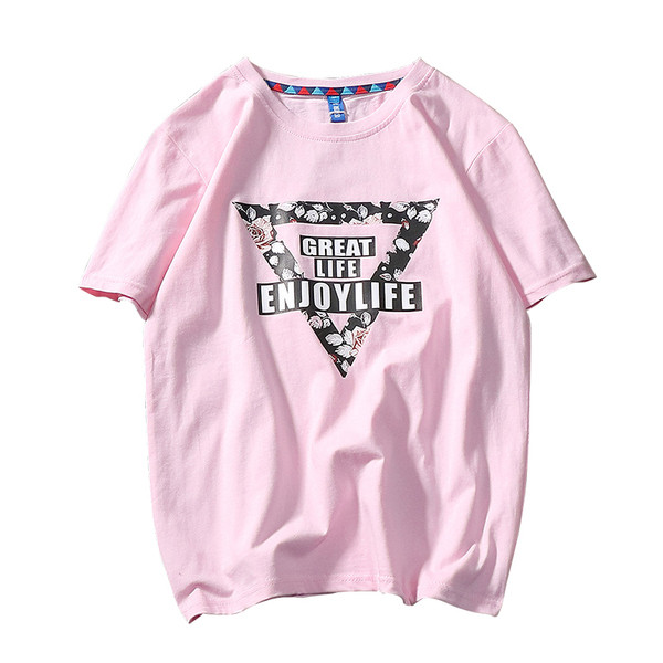 Férfi póló rövid ujjal és O-alakú gallérral - három színben