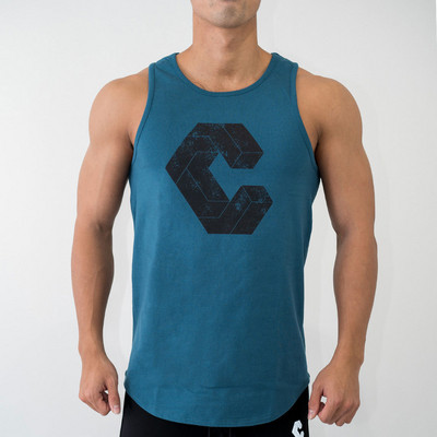 Sportos férfi felső több színben rátéttel