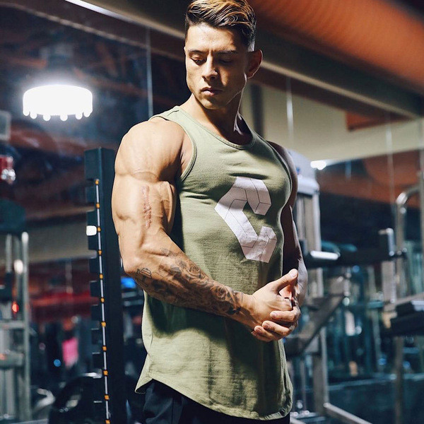 Sportos férfi felső több színben rátéttel