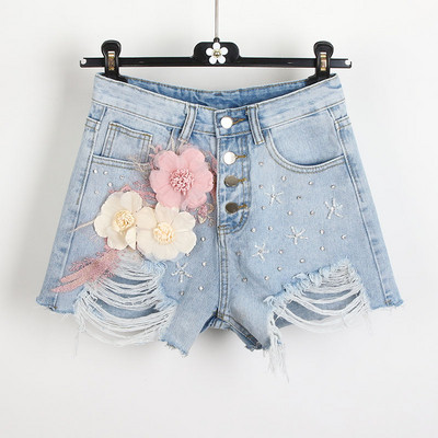 Női rövidnadrág 3D elemmel