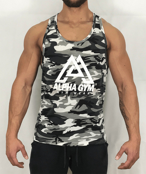 Modern férfi felső négy színben rátéttel