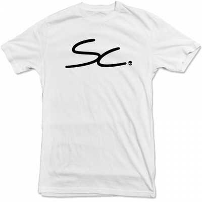 Μοντέρνο μπλουζάκι για άνδρες σε μαύρο και άσπρο χρώμα