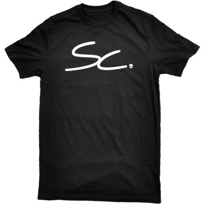 Μοντέρνο μπλουζάκι για άνδρες σε μαύρο και άσπρο χρώμα