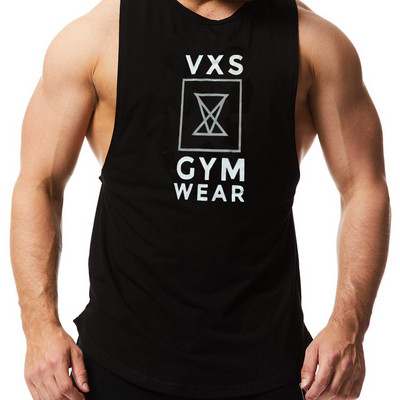 Modern férfi felső három színben felirattal