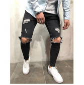 Modern férfi farmer szürke, fekete és kék színekben