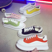 Tenisi casual dama cu cravate in mai multe culori