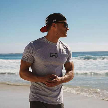 Alkalmi férfi póló négy színben felirattal