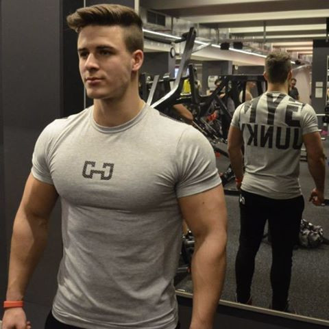 Alkalmi férfi póló négy színben felirattal