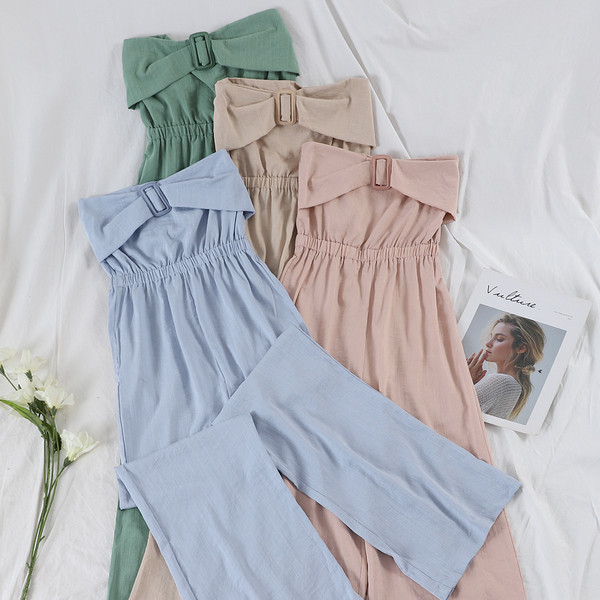 Modern hosszú női overall több színben