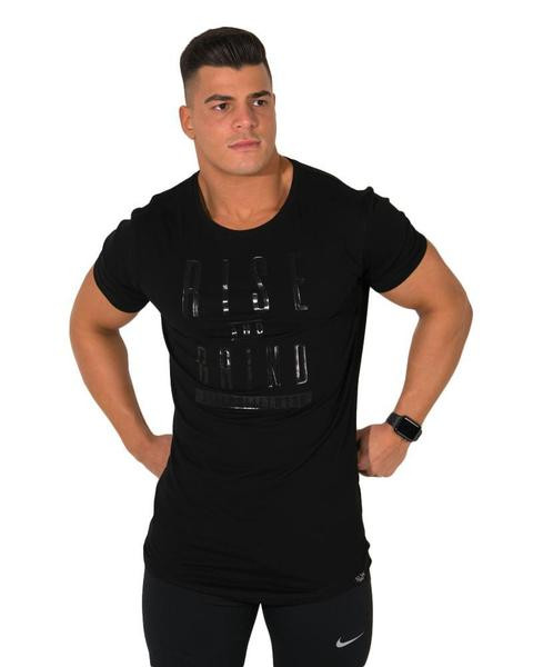 Modern férfi póló három színben felirattal