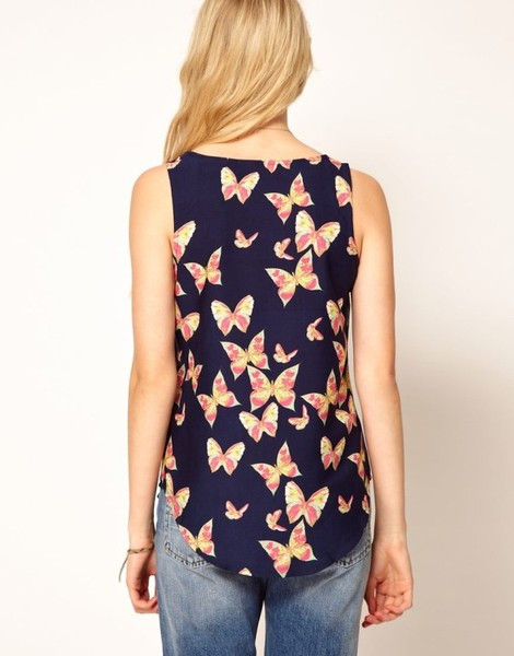 Nappali női felső, kék színben