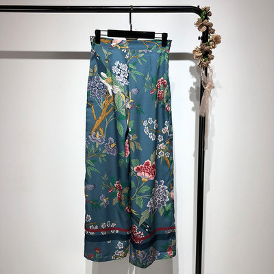 Aktuális női széles nadrág, magas derékkal