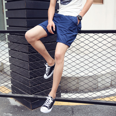 Модерни мъжки къси дънки в различни цветове 