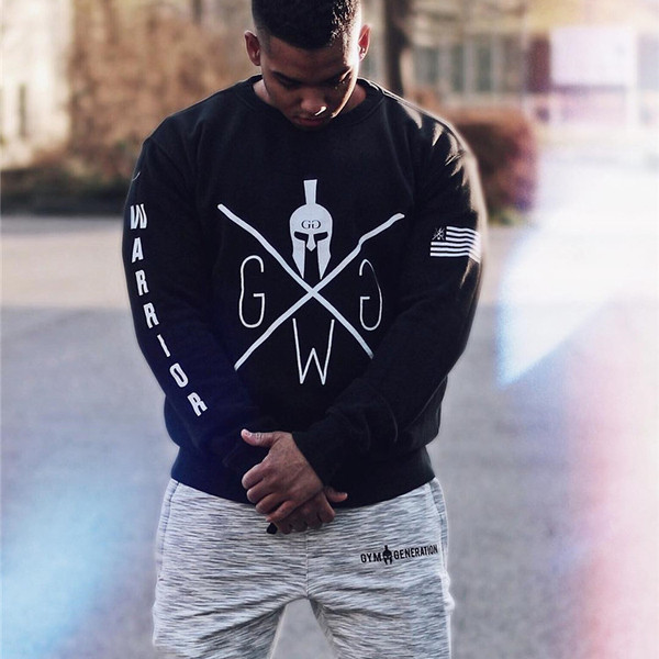 Modern férfi blúz két színben felirattal és rátéttel