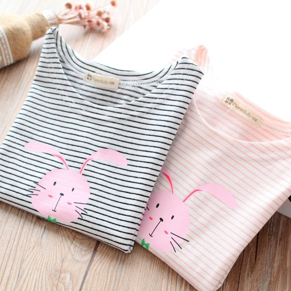 Modern csíkos gyerekpóló két színben