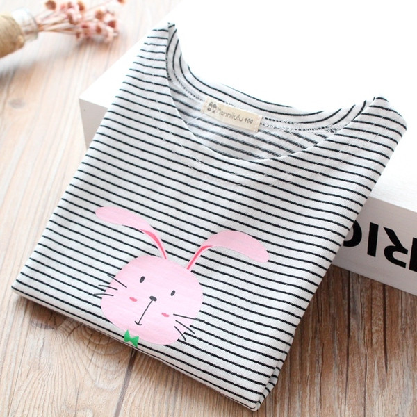 Modern csíkos gyerekpóló két színben