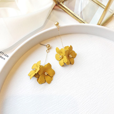 Cercei top dama in doua culori