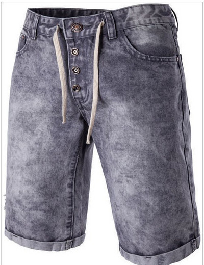 Modern férfi farmer fűzővel, négy színben