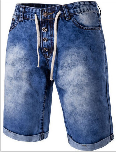 Modern férfi farmer fűzővel, négy színben