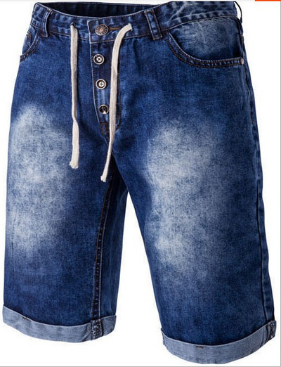 Modern férfi farmer fűzővel, négy színben