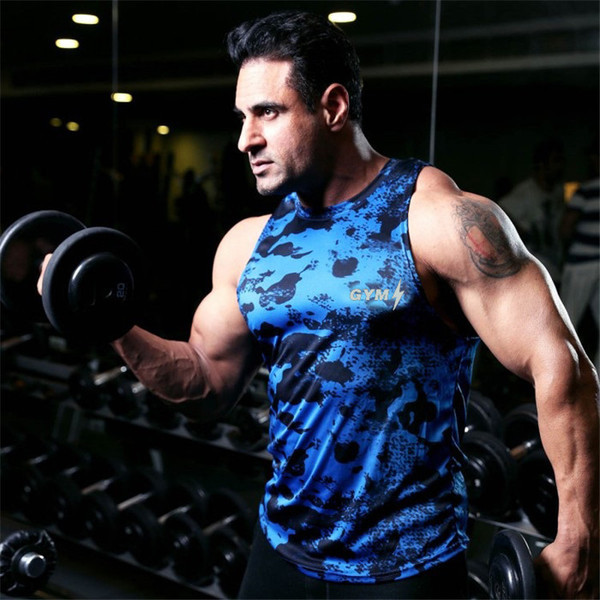 Férfi sportmellény négy színben felirattal