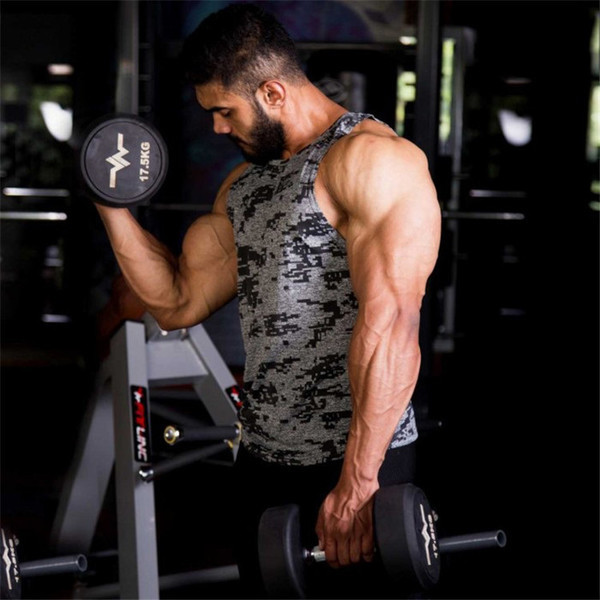 Férfi sportmellény négy színben felirattal