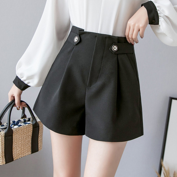 Modern női nadrág magas derékkal, két színben