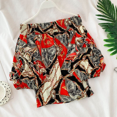 Alkalmi női blúz rövid ujjal több színben