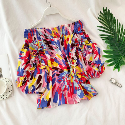 Alkalmi női blúz rövid ujjal több színben