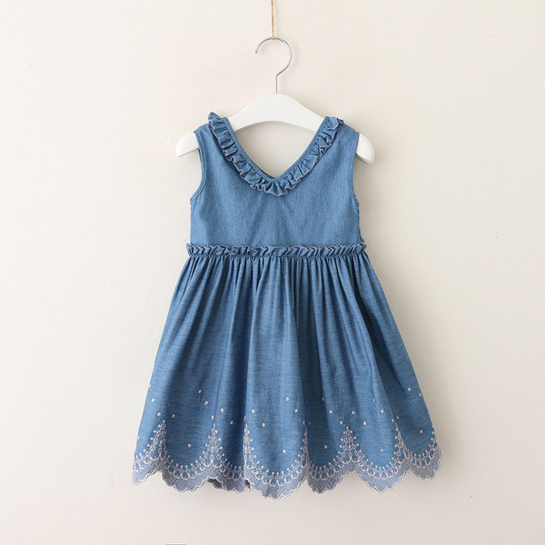 Új modell V-nyakú gyerekruha