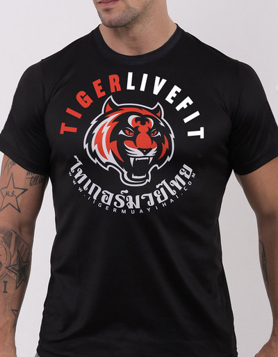 Tricou casual in trei culori cu aplicatie