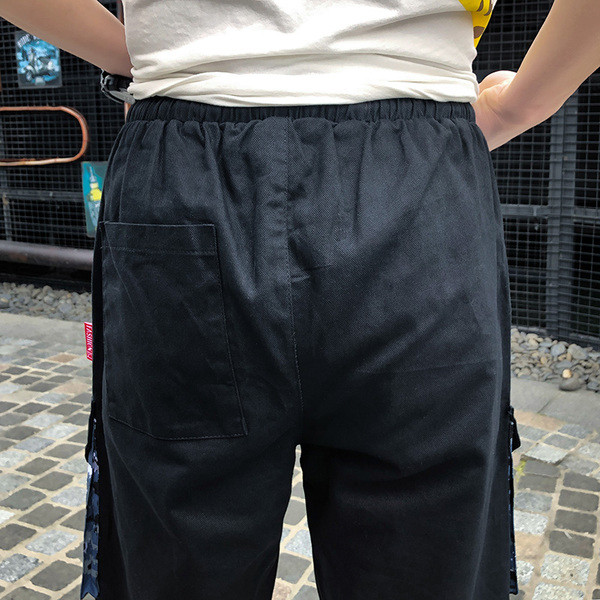 Modern férfi rövidnadrág terepszínű mintával, két színben