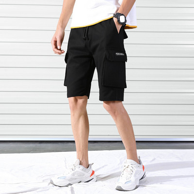 Pantaloni scurți moderni pentru bărbați în trei culori cu buzunare