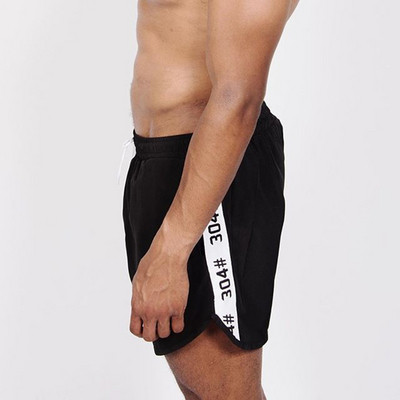 Alkalmi férfi rövidnadrág négy színben felirattal